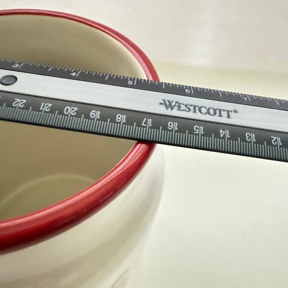 Martha Stewart Collection Holiday Homemade Cookies Jar 10x6 - Picture 7 of 7